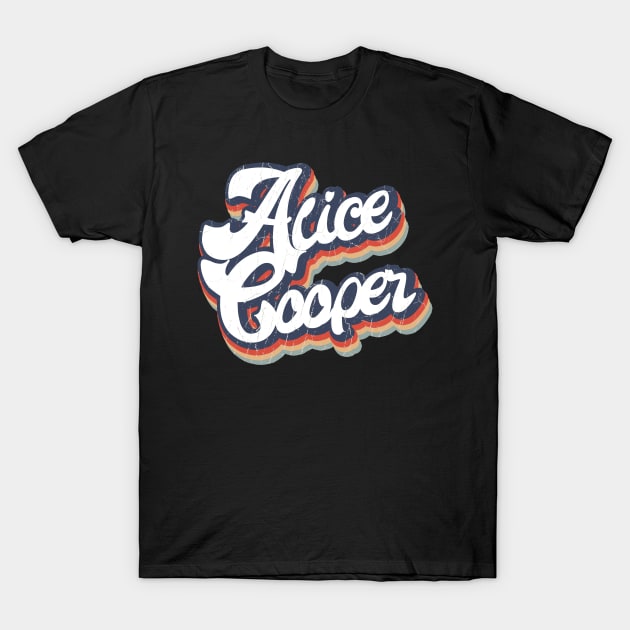 KakeanKerjoOffisial VintageColorAlice Cooper T-Shirt by KakeanKerjoOffisial